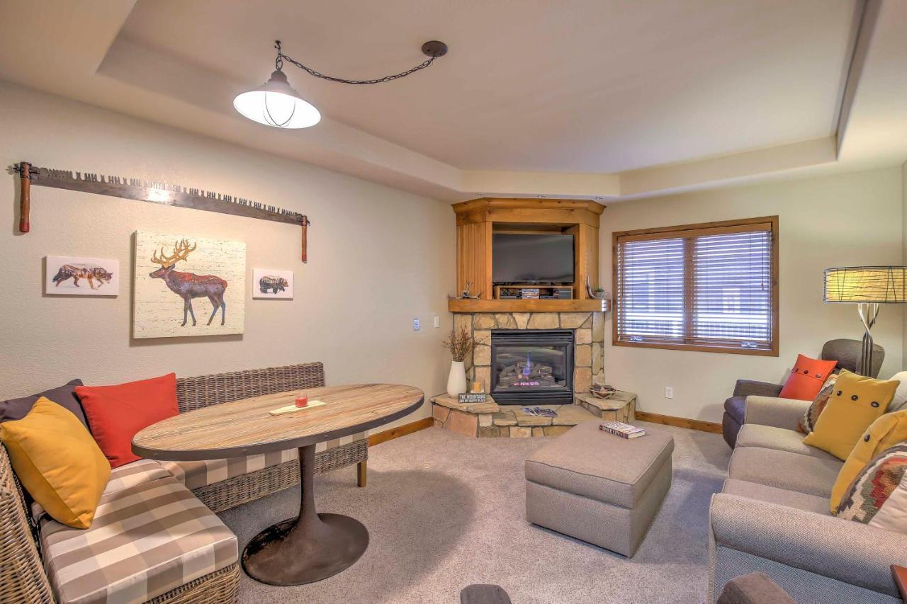 Breck Studio With Hot Tub Access, Walk To Main St! Breckenridge Buitenkant foto