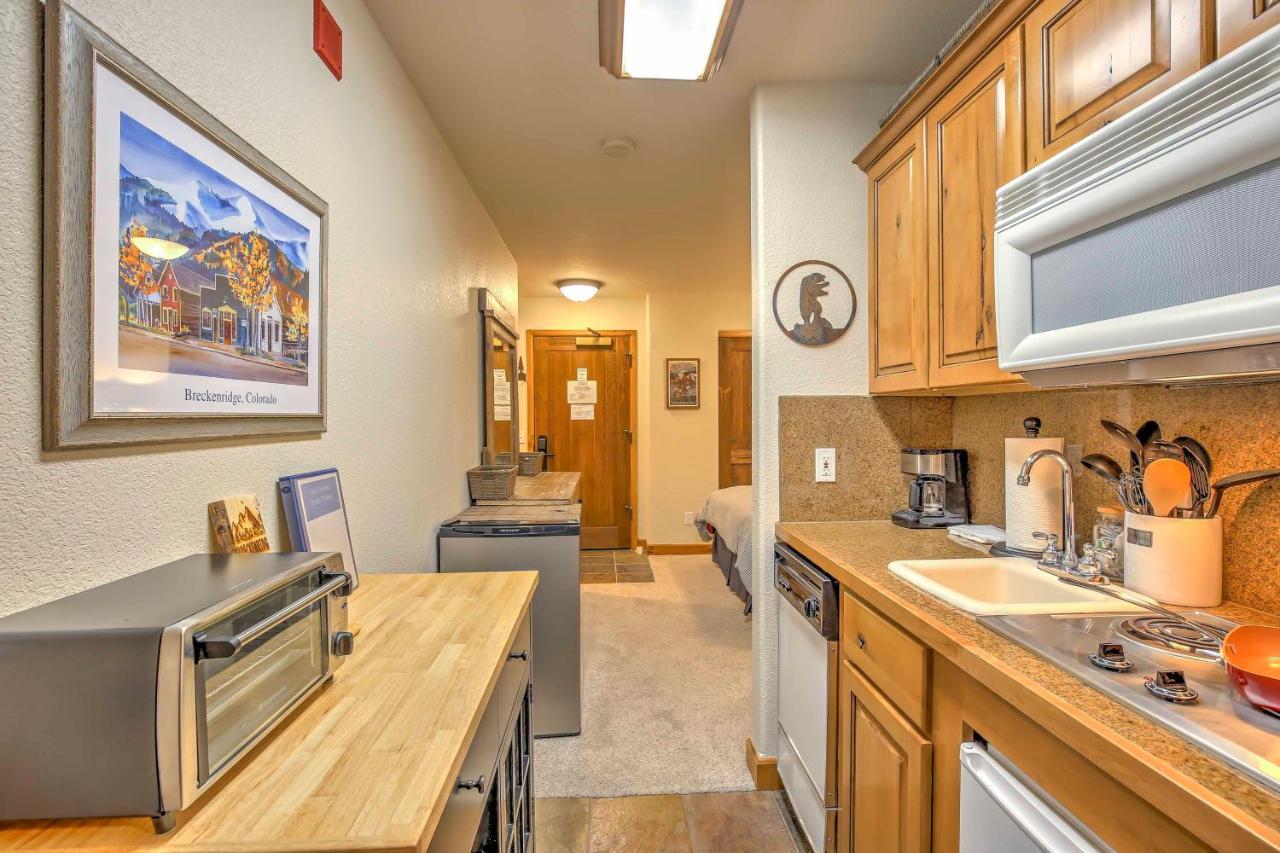 Breck Studio With Hot Tub Access, Walk To Main St! Breckenridge Buitenkant foto