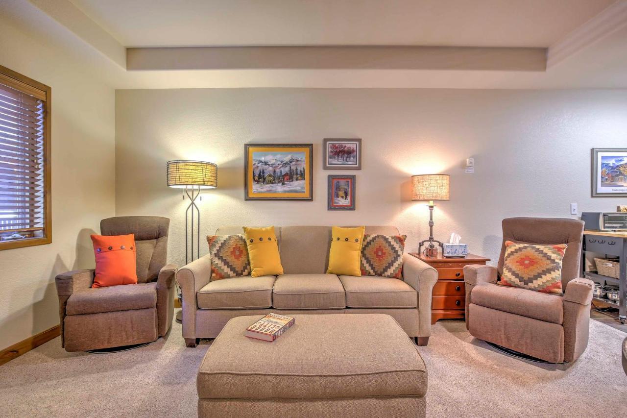 Breck Studio With Hot Tub Access, Walk To Main St! Breckenridge Buitenkant foto