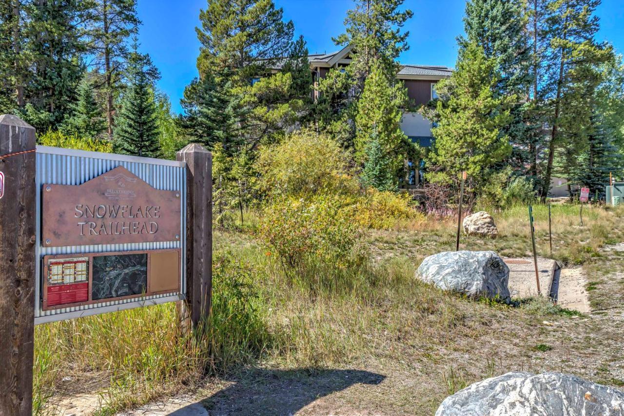 Breck Studio With Hot Tub Access, Walk To Main St! Breckenridge Buitenkant foto