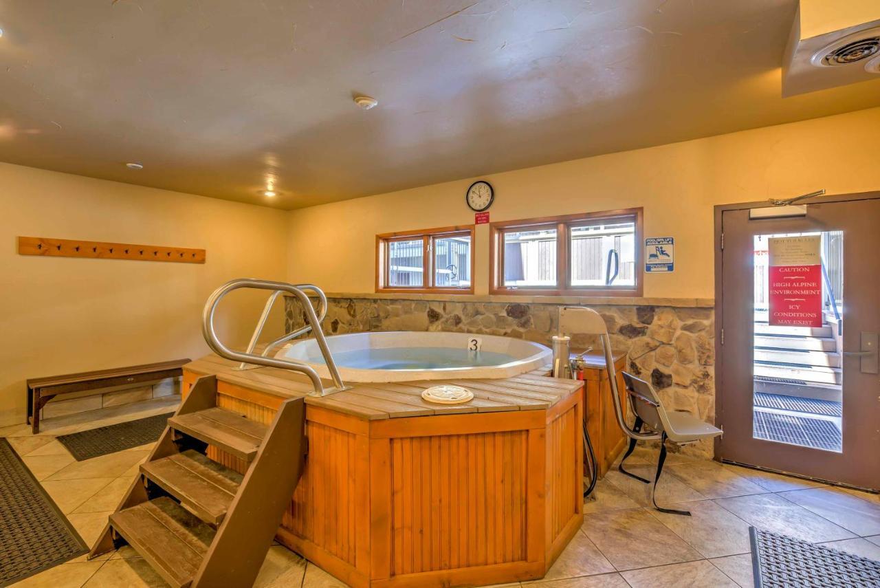 Breck Studio With Hot Tub Access, Walk To Main St! Breckenridge Buitenkant foto